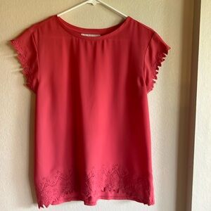 LOFT size large petite, very pretty blouse.